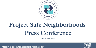 "Project Safe Neighborhoods Press Conference January 22, 2025
